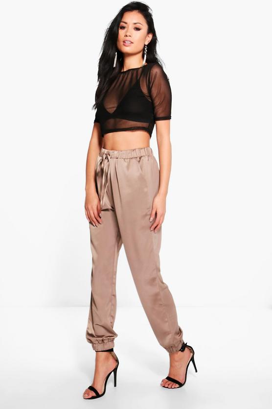 Willow Luxe Satin Joggers